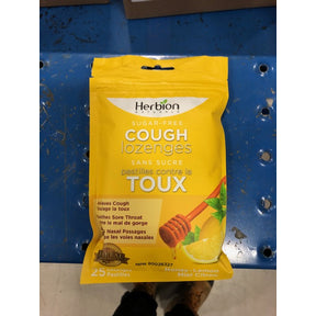 Herbion - Honey Lemon Sugar Free Cough Loz (25lz)