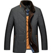 Thick  warm Quilted Padded Cotton Winter Jacket for Men