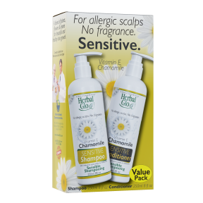 Herbal Glo - Chamomile SENSITIVE Sham/Con VAL PK (2pk)