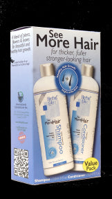 Herbal Glo - See More Hair Sham/Cond VAL PK (2pk)