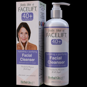 Herbal Glo - Facelift 40+ Facial Cleanser (250ml)