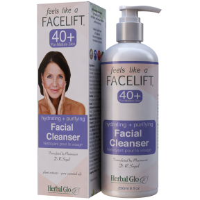 Herbal Glo - Facelift 40+ Facial Cleanser (250ml)
