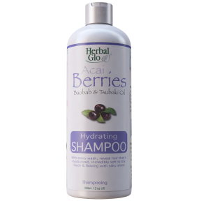 Herbal Glo - Acai Baobab Tsubaki Oil Shampoo (350ml)