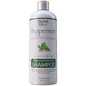 Herbal Glo - Peppermint Tea Tree Shampoo (350ml)