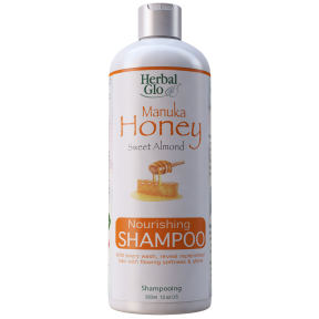 Herbal Glo - Manuka Honey Sweet Almond Shampoo (350ml)