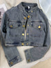 Denim Jacket – American Sweet Retro Style for Women