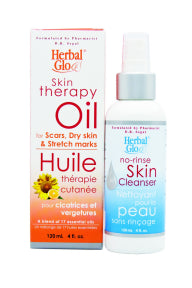 Herbal Glo - Skin Therapy Oil FREE Skin Cleanser (2pk)