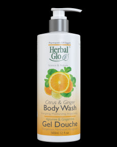 Herbal Glo - Citrus & Ginger Hand & Body Wash (500ml)