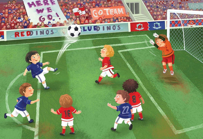 Eurographics Puzzles Canada - Junior League Soccer - Premium Quality