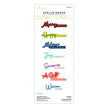 Christmas Die & Glimmer Sentiments Hot Foil Plate & Die Set from the Classic Christmas Collection