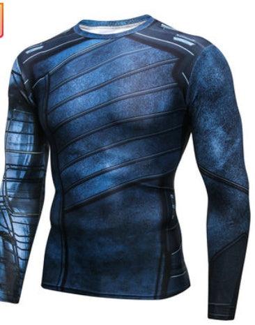 Men’s MMA Compression Rash Guard – Short & Long Sleeve BJJ Grappling Training Shirt