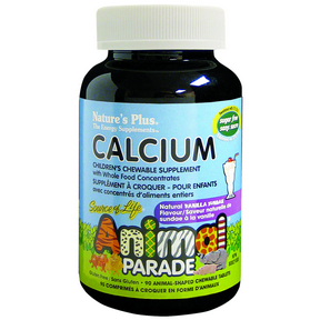 Natures Plus - Animal Parade Child Chew SF Calcium (90ch)