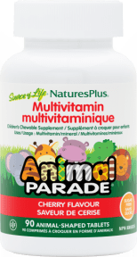 Natures Plus - Animal Parade SF Multivit, Cherry (90ch)