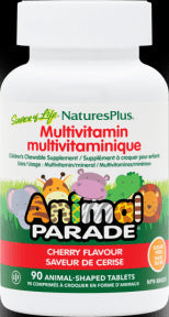 Natures Plus - Animal Parade SF Multivit, Cherry (90ch)