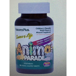 Natures Plus - Animal Parade Child Multi, Asst (90ch)