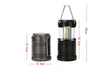 COB Camping Lantern – Collapsible Pop-Up LED Tent Light | Battery Powered