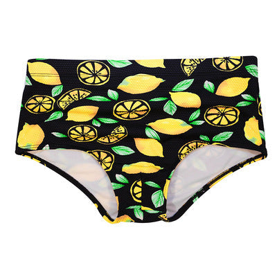Men's Spandex Swim Boxer Briefs | Flattering Swimwear | S-XXL