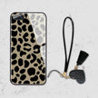 Luxury Leopard Tempered Glass Mirror iphone Case
