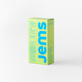 Jems For All - Natural Latex Condoms (12pk)