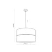 HILTON Black & Gold Pendant Ceiling Light Fixture for Kitchen Island, Dining Room & Living Room – Modern Luxury Lighting