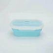 Portable Silicone Foldable Compressible Lunch Box container