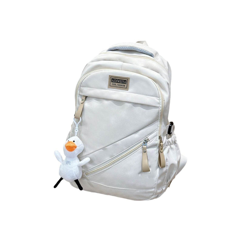 Large Capacity College Junior High School Backpack School Bag