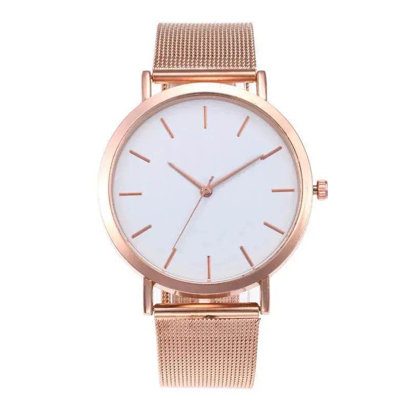 Simple ladies quartz watch