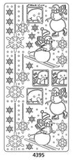 Peel Off Sticker -Marie Eve Snowmen