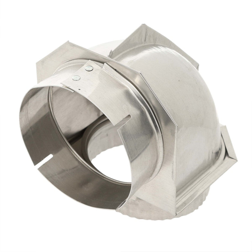 Whirlpool 4396006RW 4-Inch Aluminum Dryer Elbow Part