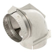Whirlpool 4396006RW 4-Inch Aluminum Dryer Elbow Part