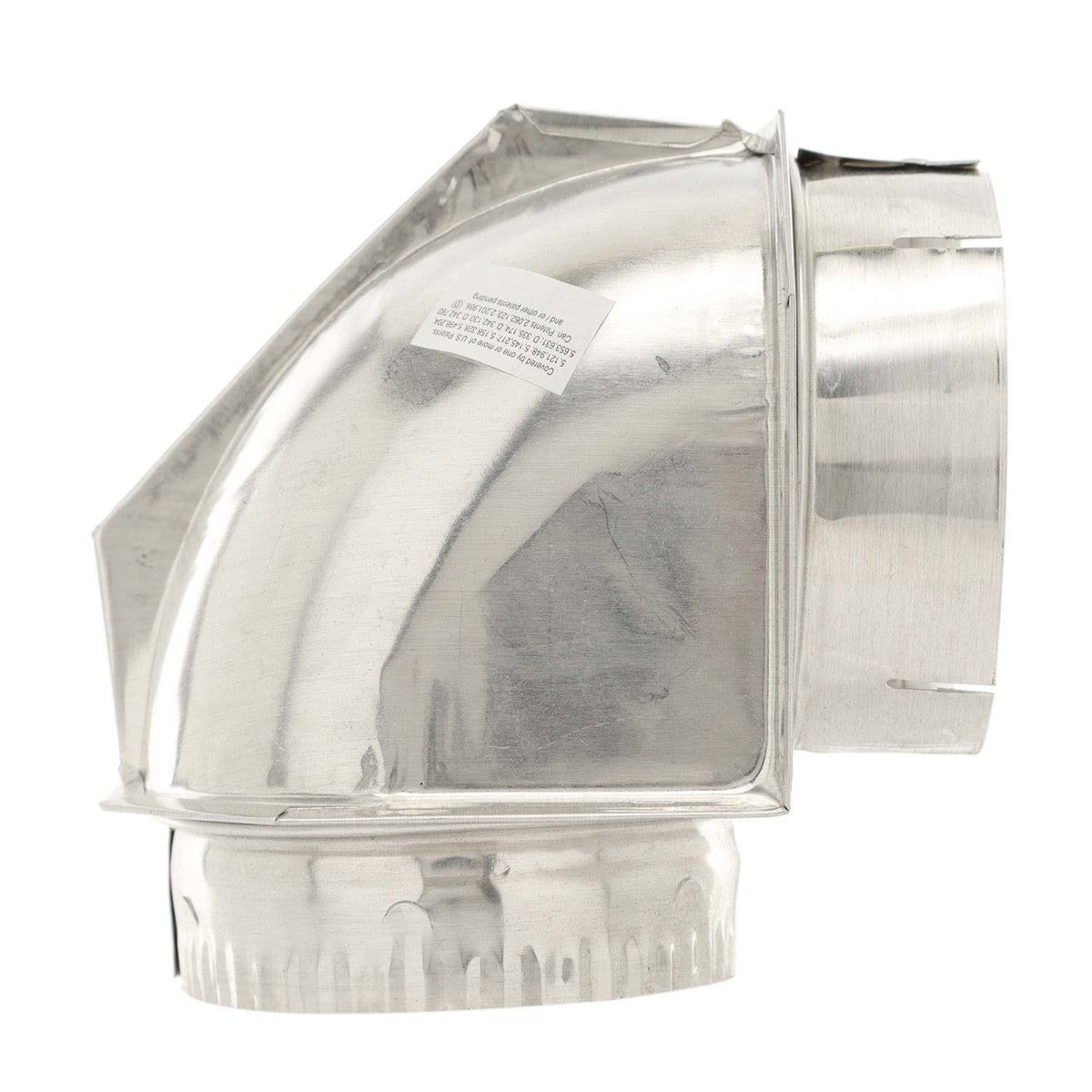 Whirlpool 4396006RW 4-Inch Aluminum Dryer Elbow Part