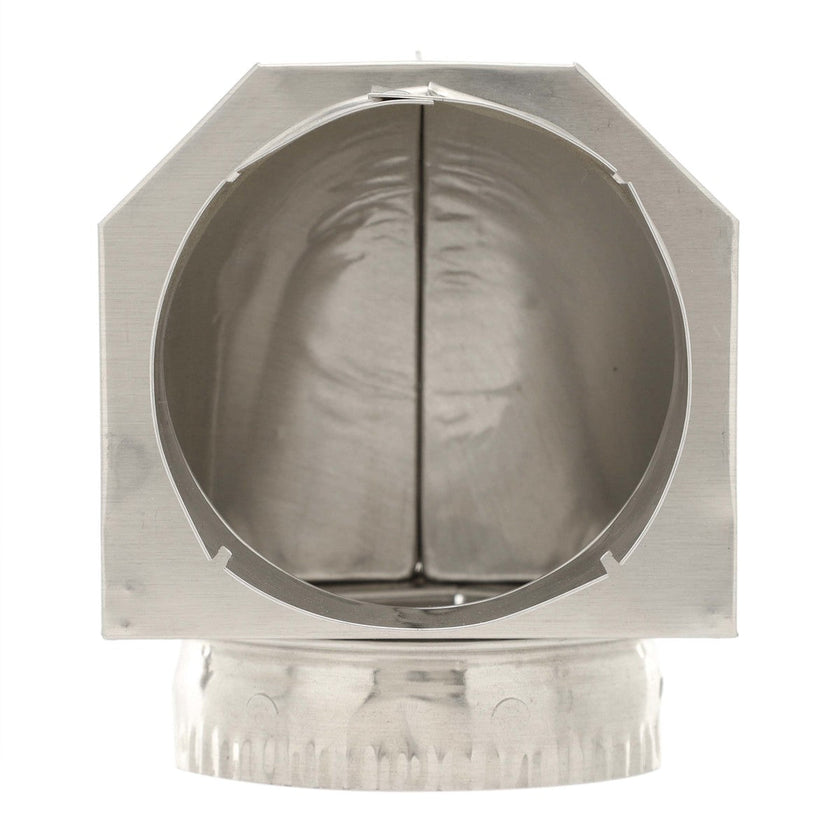 Whirlpool 4396006RW 4-Inch Aluminum Dryer Elbow Part