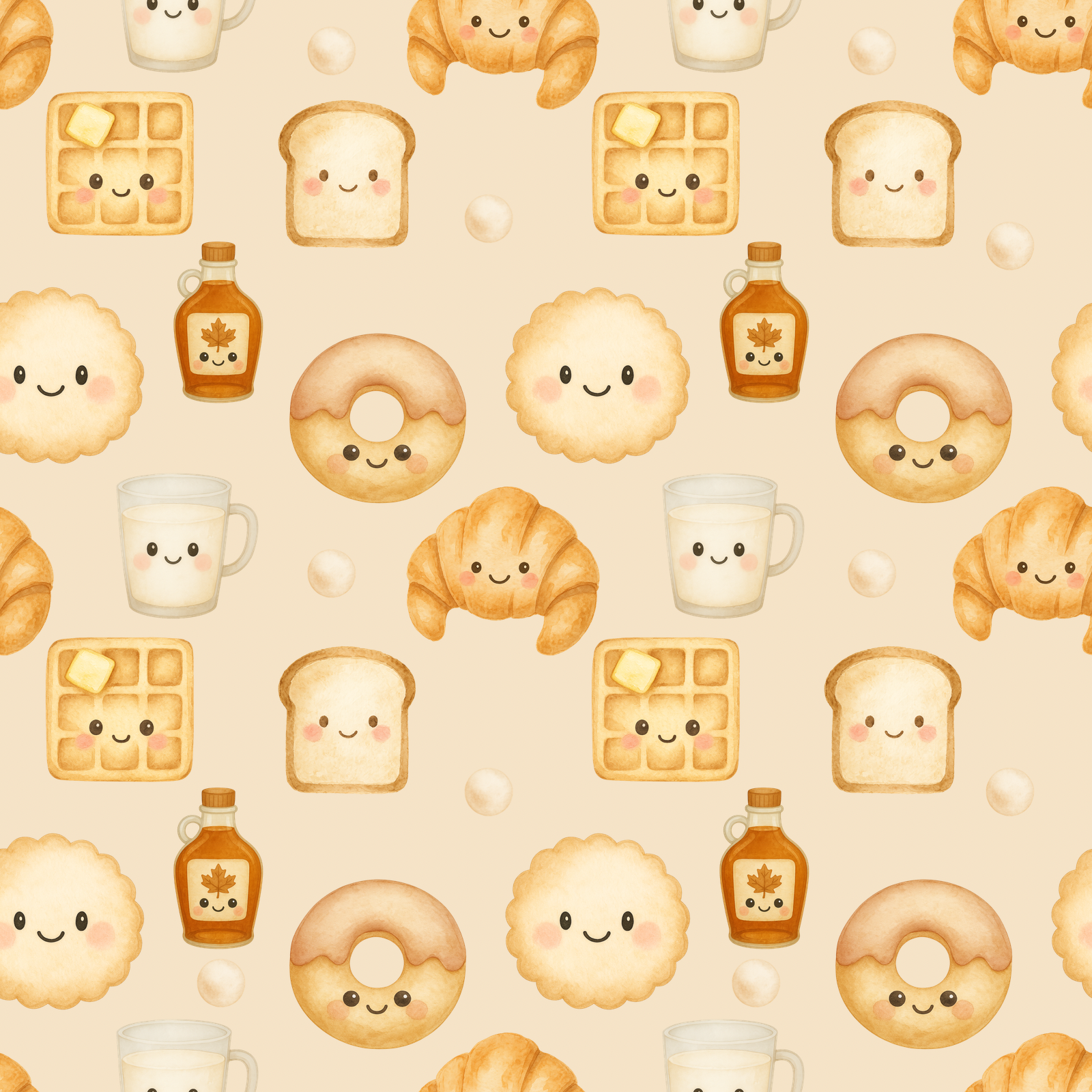 Couverture minky petit déjeuner Canadien 🧇 moyenne