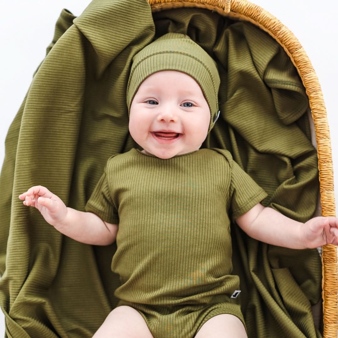 Baby/Kids' Bamboo Beanie | Palm Fronds