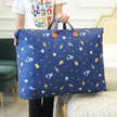 Oxford Cloth Blanket and Quilt Storage Bags, Airtight, Moisture-Proof, Wardrobe Hanging, Cartoon Print