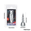 23mm Metal Screw Shape Hookah Metal Gun Head Accessories