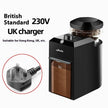 Electric Coffee Bean Grinder, Black, C2 Model, UK/US/EU Plug Options