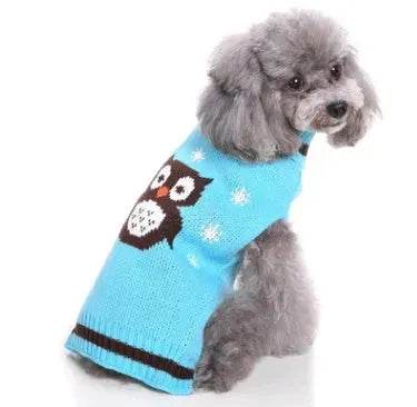 Pet Christmas Sweater Knit Turtleneck Pet Clothes Sweater Dog Sweater