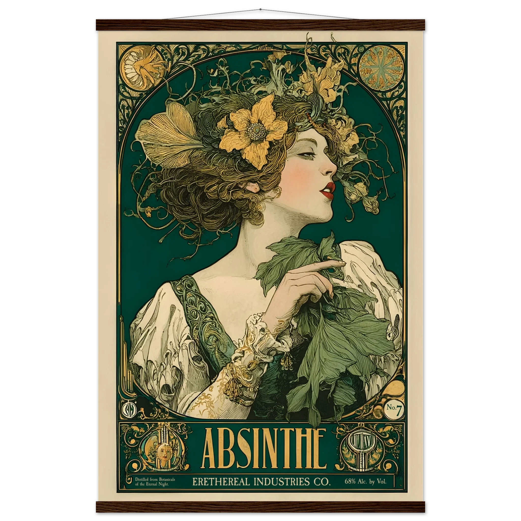 L’Absinthe d’Ombre - Poster & Framed Print