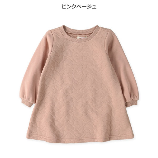 西松屋 ELFINDOLL CLASSIC ニットキルトハートワンピース 正規品