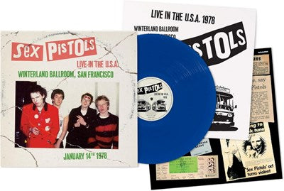 Sex Pistols / Live in the usa 1978 – san francisco, winterland ballroom - LP BLUE