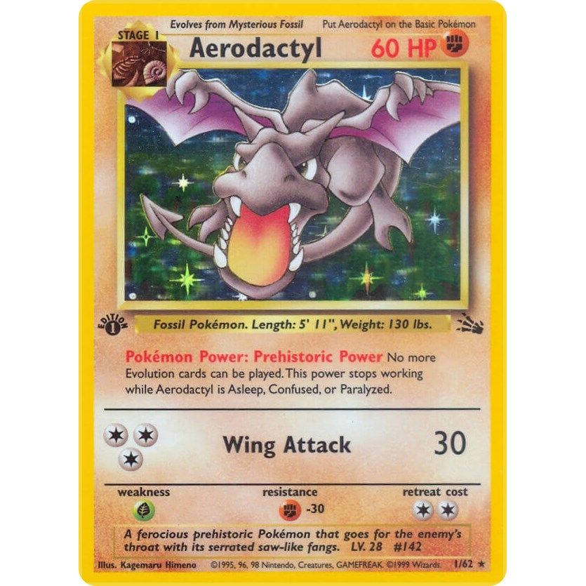 Aerodactyl (1) (01/62) (FO)
