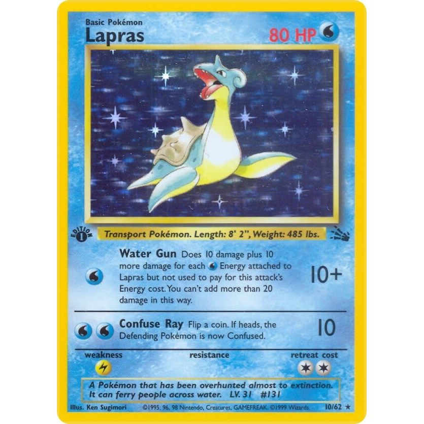 Lapras (10) (10/62) (FO)