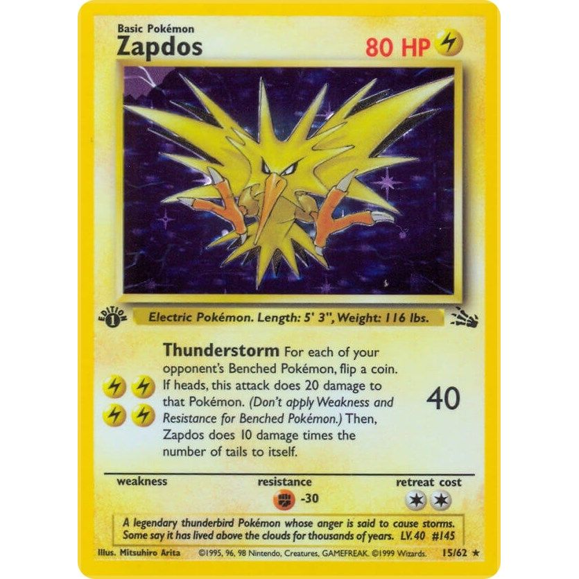 Zapdos (15) (15/62) (FO)