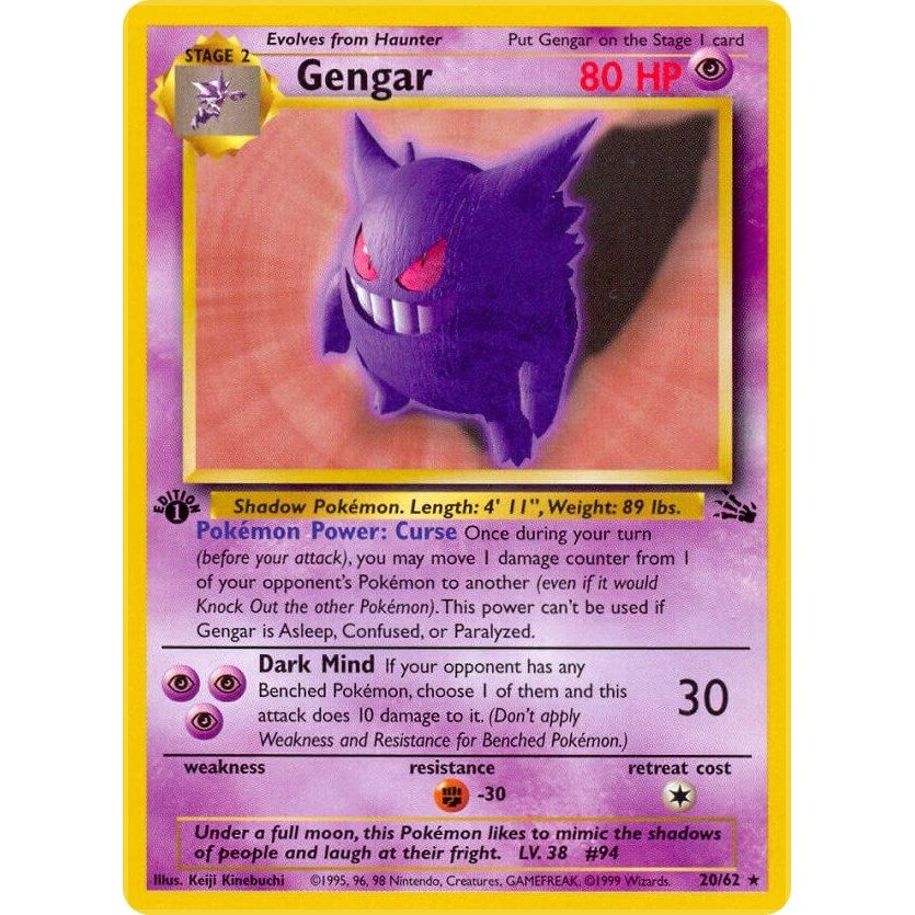 Gengar (20) (20/62) (FO)