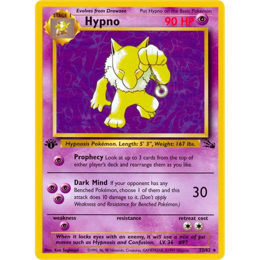 Hypno (23) (23/62) (FO)