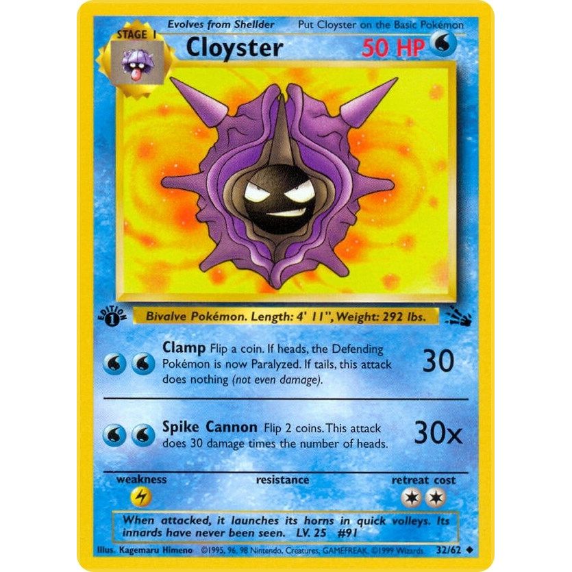 Cloyster (32/62) (FO)