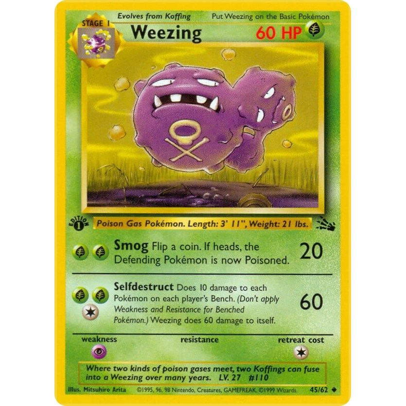 Weezing (45/62) (FO)