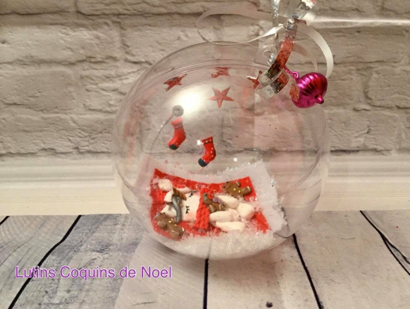 Boule décorative Licorne