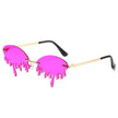 Sunglasses Personality Tear-shaped Visor Glasses